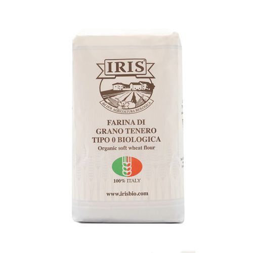 Farina grano tenero tipo 0 bio IRIS 1kg
