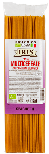 Spaghetti multicereali Senza Glutine bio IRIS 400g