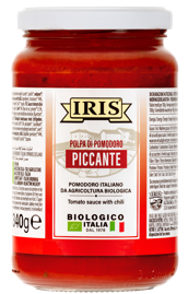 Polpa di pomodoro piccante bio IRIS 340g