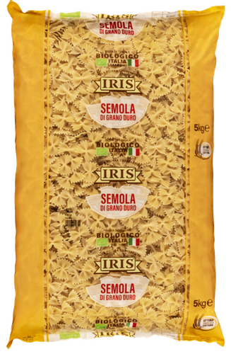 Farfalle semola bio IRIS 5kg