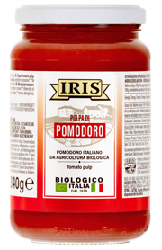 Polpa di pomodoro semplice bio IRIS 340g