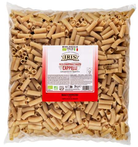 Maccheroni semolato Cappelli bio IRIS 3Kg