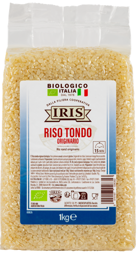Riso tondo bio IRIS 1Kg